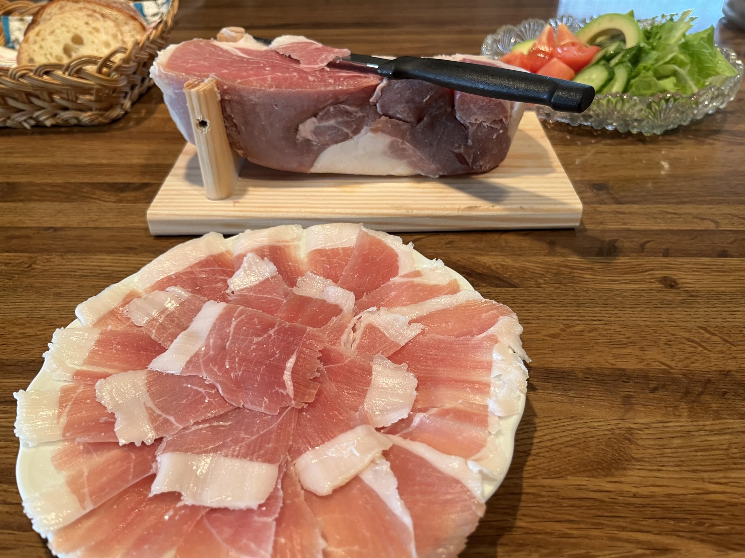 Amazon.co.jp: VOLPI 無添加 ミニプロシュット ミニ原木 生ハム 生